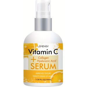 C Serum met Collageen - Hydrateert en Voedt, Verbeterde Textuur voor Lichtbeige Huid, Geschikt voor Alle Huidtypes