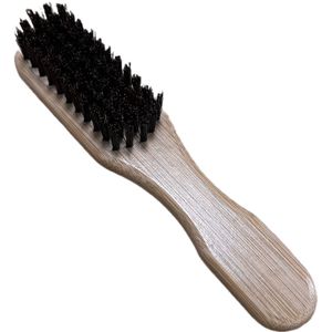 1 stuks Kleine Haarborstels - Bamboe Handvat, Duurzame & Zachte Borstelharen voor Styling, Ontwarren en Verzorging, Zacht voor Nat Haar, Perfect voor Alle Haartypes, Verzorgingstools