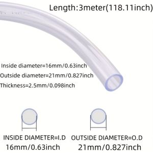 High Elasticity Pvc Tubing - Lightweight, Flexible Plastic Hose For Water Pumps, , Aquariums, And Gardens, Garden Hose | Flexible Tubing | Flexible Pvc