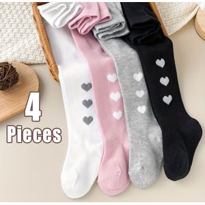 4-delige Zachte Maillots voor Peuters & Pasgeboren Meisjes - Ideaal voor Speeltijd & Speciale Gelegenheden