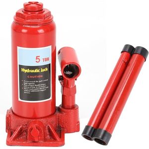 5T Zware Hydraulische Voor Auto's, Bestelwagens En Caravans Met Eenvoudig Loslatende Klep, Antislip Top En Verlengde Handgreep, Automobielkraan, Fleskrik