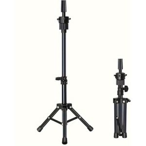 Verstelbare Tafeltop Mannequin Hoofdstandaard voor Kapperspraktijk, Ideaal voor Vlechten & Styling Training