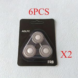 3/6 stuks Elektrisch Scheerapparaat Vervangingsmesjes - Compatibel met Philips, Flyco & Meer Afneembare Mesh Modellen