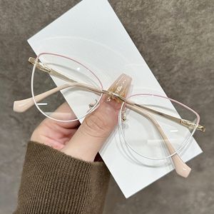 Anti-Oogvermoeidheidsbril voor Mannen & Vrouwen - Heldere Lenzen voor Computer, TV en Gaming - Stijlvolle Metalen Vierkante Montuur voor Dagelijks Gebruik