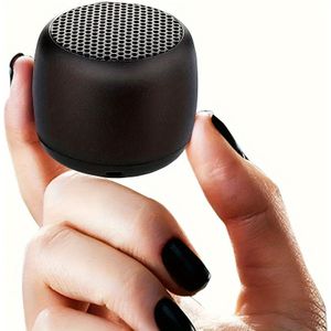 Kleine Stalen Kanon: Draagbare Muziekspeler Mini Draadloze Luidspreker met Subwoofer voor HD Omgevingsgeluid