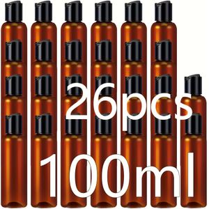 Ronde Plastic Knijpfles voor Cosmetica - Lekvrij, Alleen Handwas, Meerkleurige Opties voor Navulbare Make-up Kwasten & Flessen, Knijpflessen