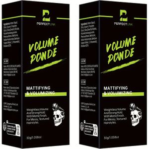 30g Volume Poeder Sterke Grip Oliecontrole Volumepoeder - Matte Poeder voor Styling en Textuur, Handig en Draagbaar, Reisformaat, Cadeau voor Vaderdag