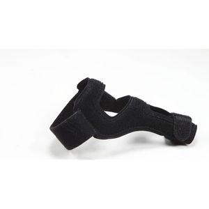 1 verstelbare duimsteunbeugel, polsprotector voor comfortabele ondersteuning van de hand en vingergewrichten. Geschikt voor zowel - als rechterhand. Unisex beschermhoesjes