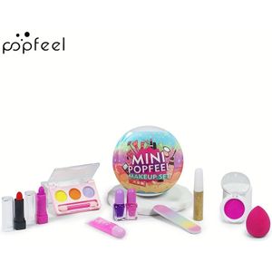 POPFEEL 10 Stuks Verwachting Make-up Bal Cosmetische Set Moederdag Vakantie Verjaardag Mini Make-up Kit
