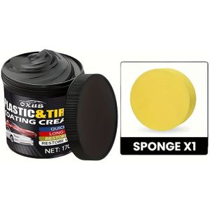 Premium Glanswas - Duurzame Bescherming & Glansversterker voor Kunststof Onderdelen, Langdurige Onderhoudscoating, Anti-verouderingsbescherming