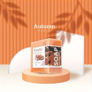 Turmeriek Handgemaakte Zeep Reinigings- en Douchebar voor Oliecontrole