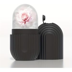 Gezichts- en oogijsrollers, siliconen huidverhelderende tool, formaldehyde-vrij, herbruikbaar, geen batterij, geen elektriciteit nodig, dagelijkse huidverzorging en ontspanning