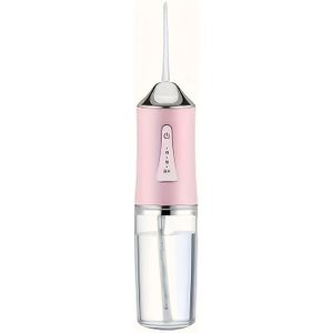 Nieuwe Mondirrigator, Mondirrigator, Gebitsreiniging, 3 Instelbare , 4 Spuitkoppen, USB Oplaadbaar, 300mAh Batterij, 360 Graden Draaibare Kop