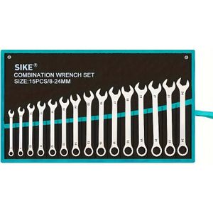 15pcs Ultra-thin 3mm Wrench Set, Double-head Open End Combination Wrench With High Torque For Tight Spaces, Automotive Repair, Furniture Assembly, And