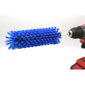 Verbeterde Versie Verlengde Autobehandeling Rim Reinigingsborstel, Autowas Beauty Wheel Rim Detailing Borstel