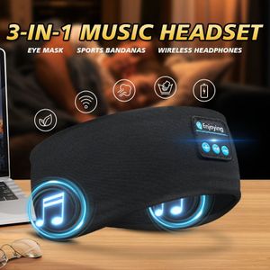 3-in-1 Muziek Headset | Draadloze Hoofdband, Oogmasker, Draadloze Koptelefoon met V5.3 Wireless, Zacht Materiaal, USB Opladen, Type-C Poort