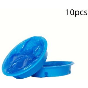 10st Draagbare Wegwerp Braakzakjes - 33.81oz, Blauw, Ideaal voor Auto's & Reizen, Verlichting van Bewegingsziekte