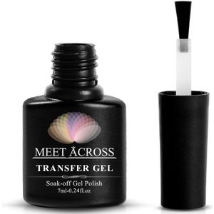 Folie voor nagels Nail Art Transfer Folie Holografische Adhesie Decal Starry Lijmfolie Nageltip Manicure Tool Decoratie