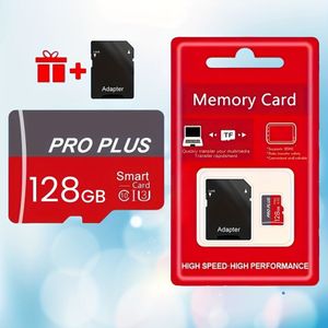 Memory Card/tf Card - Red And Gray Tf Cards, Class 10 U3, In 128gb 64gb 32gb 16gb, And 8gb Options, Providing Reliable Performance For Smartphones, Tablets, Etc. Includes A Free Sd Card Adapter