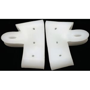 2 stks Silicone Teenspreider Inlegzolen - Voorvoet Pad voor Teen , Zacht en Compact Ontwerp voor Buitenwandelen, Hardlopen en Thuisgebruik