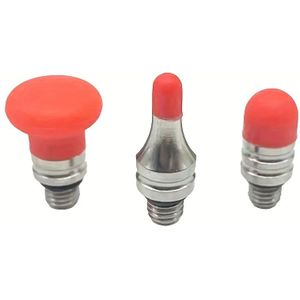 3-delige Auto Deukreparatie Gereedschapset, Lakschade Reparatiekit voor Auto's, M8 Verwisselbare Kop Nivelleringshamer Slagkop, Koolstofvezel Nivelleringshamer Slagkop