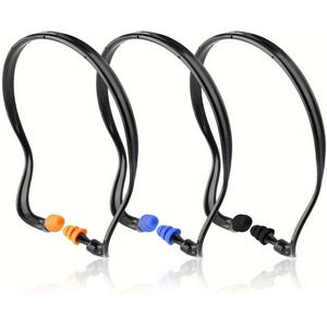 3 Herbruikbare Oordopjes Ontworpen voor , Werk en Lezen - Verliespreventie, Slaapoorbescherming, Stijlvolle Oordop Ontwerp, Zacht Materiaal, Een Must-Have voor Studentenkamers