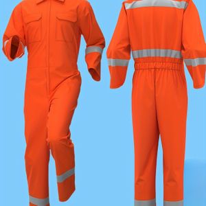 Heren Color-Blocking Jumpsuit Werkkleding Autoreparatie Werkplaats Broek Lange Mouwen Elastische Rug Werkbroek Lange Rits Bib Broek Coveralls - 3 Kleuren