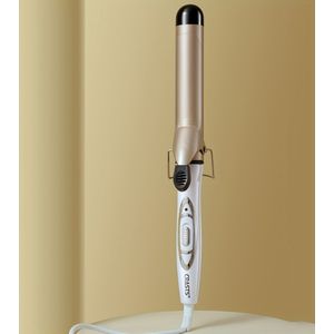 EU Krultang voor Krullen en Golven met Pony, Negatieve Ionen Schadevrije Mini Student Perm Haarkruller 32mm