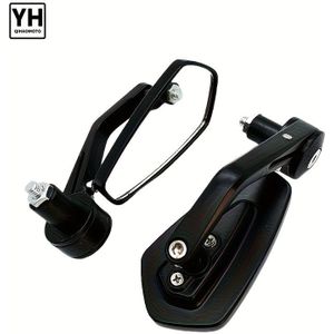 Motorfiets achteruitkijkspiegel 22mm CNC stuur spiegel