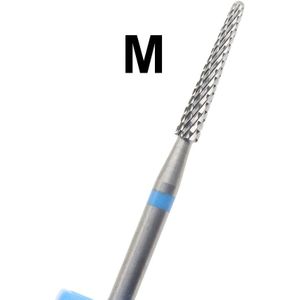 Hot Nieuwe Nagelboorbits Pedicure Carbide voor Nagelvijlen Manicuresnijder Nail Art Gereedschap 2. voor Bijna Alle Boormachines Staal Materiaal C, M, F, XF