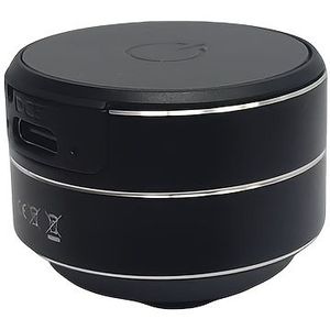 1 stuk botgeleiding draadloze TWS kleine speaker, hoogwaardige geluidskwaliteit met zuignap en touw om op te hangen of neerzetten in een glazig leeg doosje. Compacte voor thuisgebruik én reizen