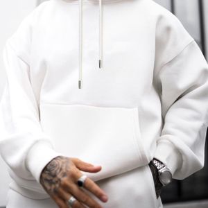 Iron OBM Heren Kleur Capuchon Trui - Regular Fit Casual Pullover, Lange Mouwen Niet-Rekbaar Stof, Handwas Alleen, Veelzijdige Casual Kleding, Hoodie