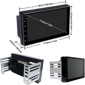 Ruancheng voor 10.0 7-inch/2 DIN Autoradio met GPS, 32GB ROM & 2GB RAM, Smartphone , Stuurwielbediening, Voor GM Voertuigen (Auto Multimediasysteem)