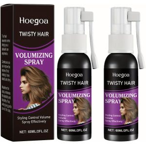 2 stuks volumineuze haar spray, verfrissend, oliecontrole, volume aan de haarrassen, wasvrij, , langdurig, niet plakkerig en stijlvol, geschikt voor zomergebruik