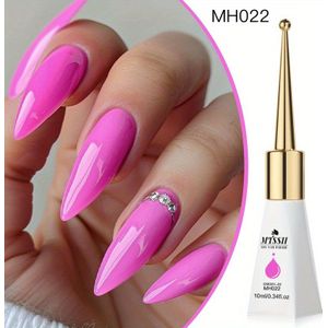 MTSSII 10ml Glazen Scepter Gel Nagellak, Fluorescerende Neon Gel Polish, Sprankelende Rood Groen Blauw Kleur Gel Vernis, voor Thuis Salon Nagelkunst DIY Manicure