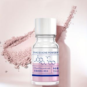 10ml Roze Salicylzuur Concentraat Serum - Bevat Salicylzuur, Melkzuur en Calamine, Dubbele Zuur Dubbele Verzorging, Verzacht en Verzacht, Hydrateert en Controleert Olie