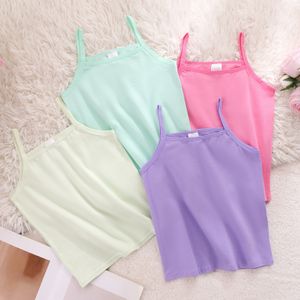 Meisjes Vest 4- Set met Bandjes Kleur Lingerie