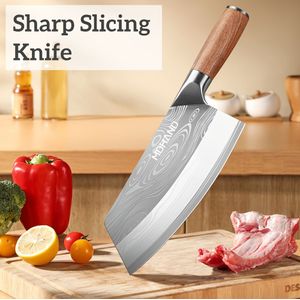 Hand- High Carbon Stainless Steel , Traditional Chef Knife With Gift Box, Meat Cutting Kitchen Accessory For Easter And Day Festive Gifts
