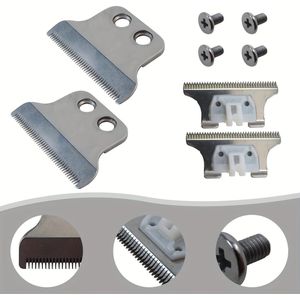 2215 Verstelbare Trimmerblad 5 Sterren T-Wide Serie Vervanging voor W-ah-l Sterren Serie Detailer 8081 - Draadloze Detailer LI 8171 Haarclipper Bladen