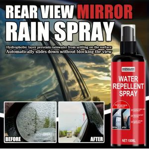 Waterdichte Spray voor Autoruiten, Regenbestendige Coating, Hydrofobe Anti-Condens Wax Kit voor Voorruit, Geschikt voor Ruitenwisser en Badkamerglas.