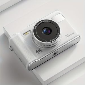 4K Digitale Camera met 16x Automatische Zoom, 4K Ultra HD Video, 2.8" FHD 1080P Scherm, 32GB SD-kaart, USB-voeding, Beeldstabilisatie, , Handmatige Belichtingsregeling