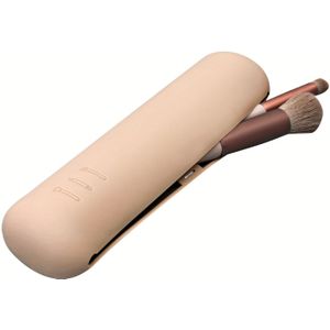 Draagbare silicone make-upkwastenhouder - zachte stijlvolle organizer voor op reis, voor make-uptools