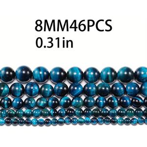6/8/10mm 60/46/35pcs Stone For Diy Bangle Making Jewelry, Jewelry Accessories