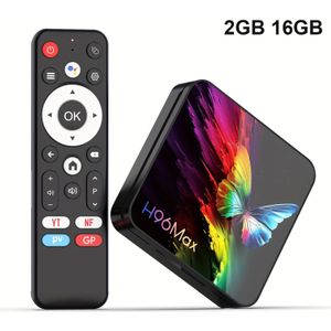 H96 MAX RK3518 Smart TV Box | 14.0, Wifi6 & BT5.4, 4K@60fps, HD 100M Ethernet, Google , Media Player, HDR10, 1*USB2.0/1*USB3.0, Ondersteunt 2.4G Draadloze Muis/Toetsenbord