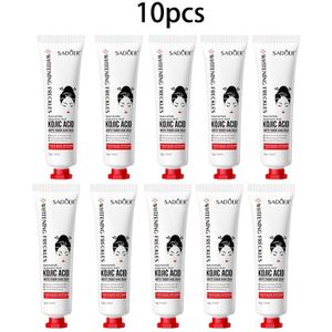 WFS-7 Kojiczuur Handcrème, Herfst en Winter Hydraterende Lotion, 10-Pack Kerstcadeauset