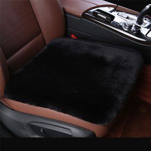 Luxurious Plush Car Seat Cushion - , Soft Single Seat Pad For , Fit For Cars & Office Chairs