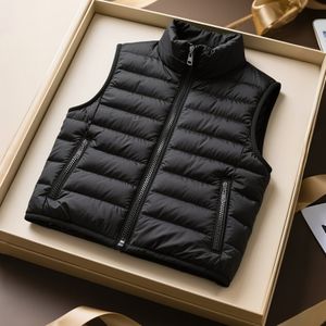 Herfst- en winter warme winddichte mouwloze vest voor heren - Polyester vulling, geschikt voor outdoor wandelen, sport en casual jassen