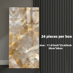12/24 stuks 3D nep marmeren wandpanelen, zelfklevende PVC-tegels om te plakken, voor keuken, slaapkamer, woonkamer, aanrechtbladen, meubelrenovatie en wanddecoratie.