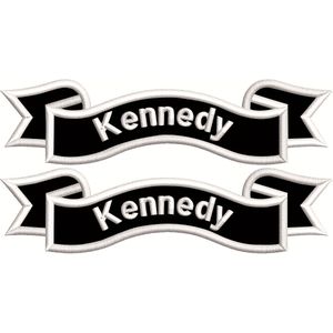 (customized) Embroidery Patches 2pcs Iron On Clothing Patches Jacket Patches Personalized Motorcycle Patches Rock Patches Backpack Decoration Patches Iron On