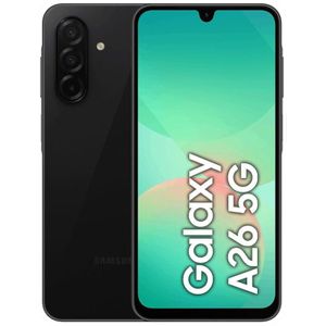 Samsung Galaxy A26 5G 128GB Zwart | 120Hz Scherm + 50MP Camera met OIS | 5000mAh Batterij & 15